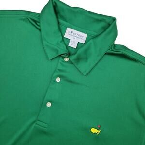 Masters Performance Polo Shirt Mens Size XL Golf Green